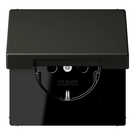 Enchufe SCHUKO®, Safety Plus, termoplástico lacado, ombre naturelle 59