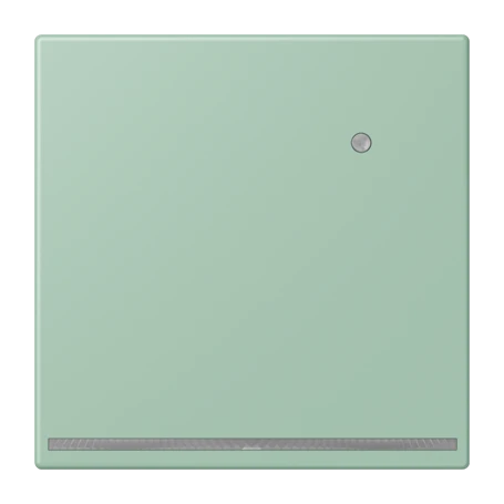 LED floor pilot light, with integrated brightness sensor, vert anglais clair (32041)