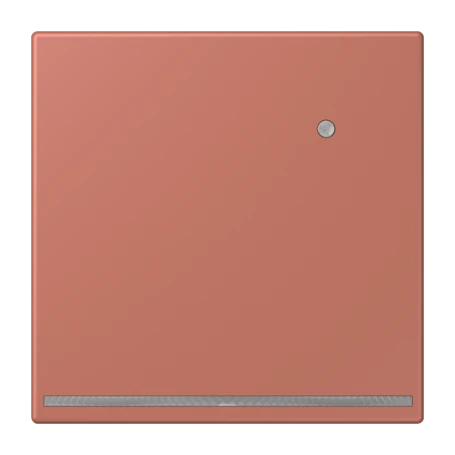 LED floor pilot light, with integrated brightness sensor, terre sienne brique (32121)