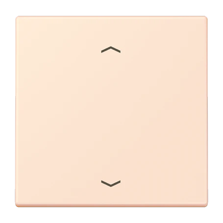 LB Management push-button, with arrow symbols, orange pâle (32082)