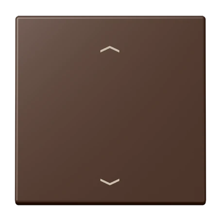 LB Management push-button, with arrow symbols, terre d’ombre brûlée 31 (32130)