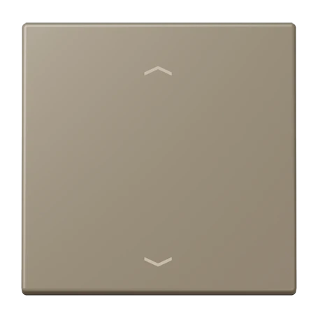 LB Management push-button, with arrow symbols, ombre naturelle moyenne (32141)