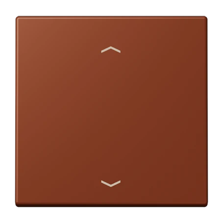 LB Management push-button, with arrow symbols, terre sienne brûlée 59 (4320D)