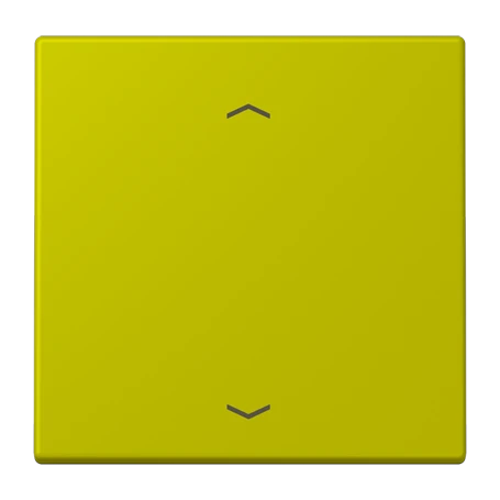 LB Management push-button, with arrow symbols, vert olive vif (4320F)