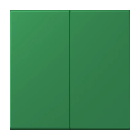 Bouton poussoir LB Management 2 voies, vert foncé (32050)