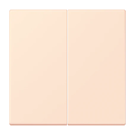 Bouton poussoir LB Management 2 voies, orange pâle (32082)