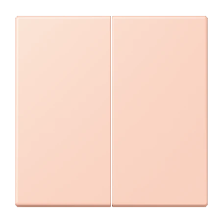 Bouton poussoir LB Management 2 voies, l’ocre rouge clair (32112)