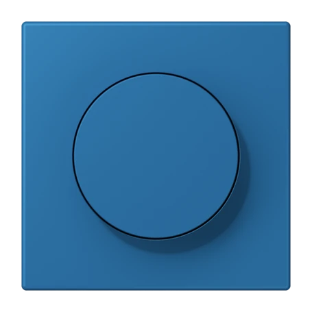 Afdekking, met draaiknop, bleu céruléen 31 (32030)