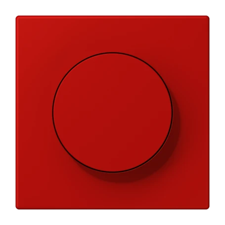 Afdekking, met draaiknop, rouge vermillon 31 (32090)