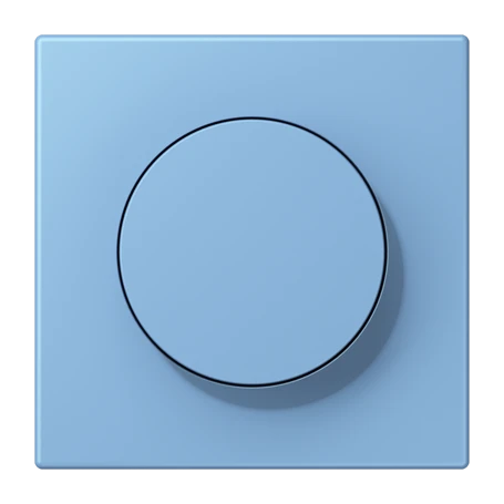 Afdekking, met draaiknop, bleu céruléen 59 (4320N)