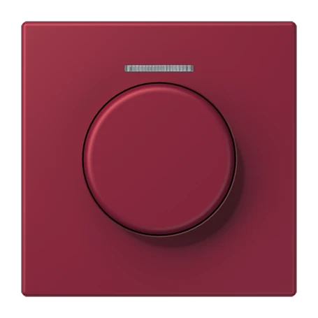 Cobertura com visor de fibra ótica 1 grupo, para sensor giratório KNX, com visor, le rubis (4320M)