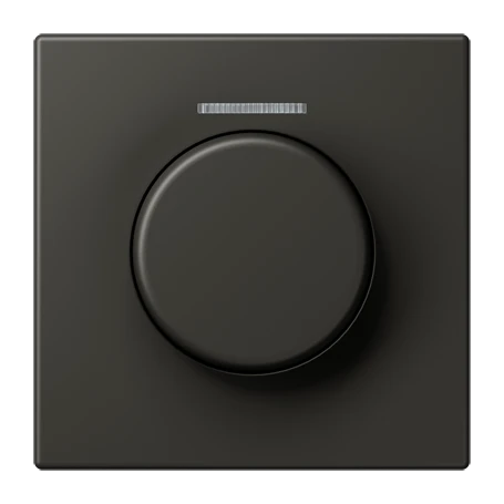 Cobertura com visor de fibra ótica 1 grupo, para sensor giratório KNX, com visor, ombre naturelle 59 (4320R)