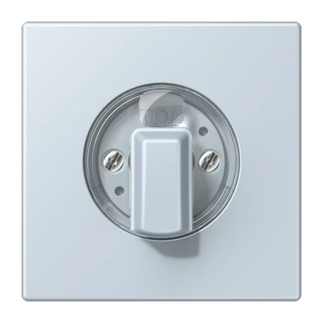 Abdeckung 1fach, für Drehschalter, outremer pâle (32023)