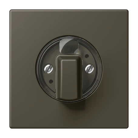 Abdeckung 1fach, für Drehschalter, ombre naturelle 31 (32140)