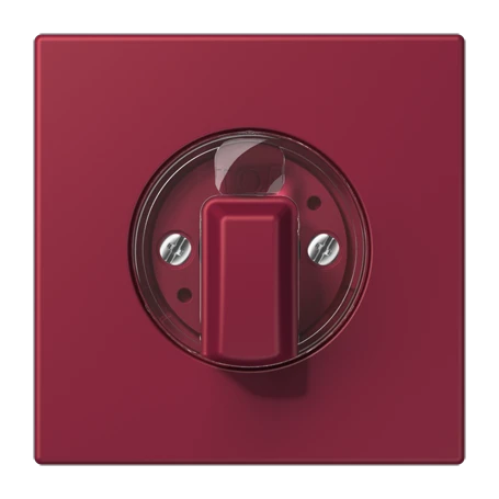 Abdeckung 1fach, für Drehschalter, le rubis (4320M)