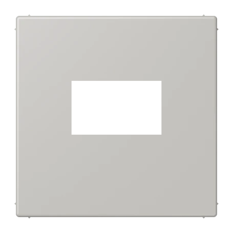 Centre plate for USB charger, gris clair 31 (32013)