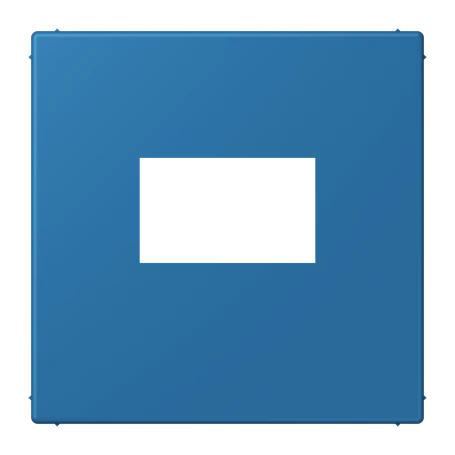 Centre plate for USB charger, bleu céruléen 31 (32030)