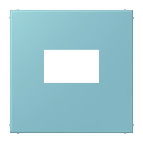 Centre plate for USB charger, céruléen moyen (32032)
