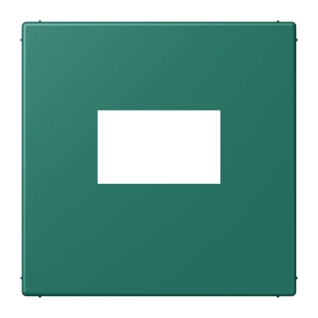 Centre plate for USB charger, vert anglais (32040)