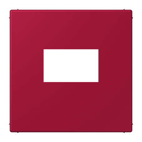 Centre plate for USB charger, rouge carmin (32100)
