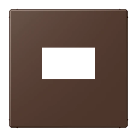 Centre plate for USB charger, terre d’ombre brûlée 31 (32130)