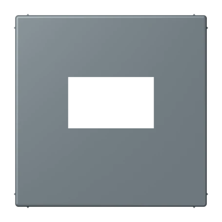 Centre plate for USB charger, gris 59 (4320H)