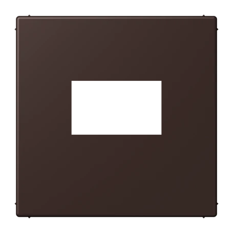 Centre plate for USB charger, terre d‘ombre brûlée 59 (4320J)
