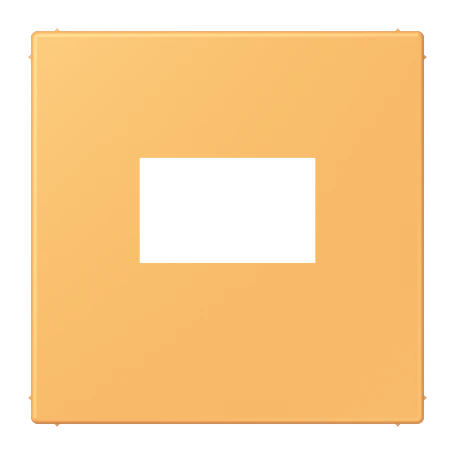 Centre plate for USB charger, ocre jaune clair (4320L)