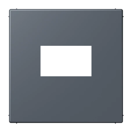 Centre plate for USB charger, gris foncé 59 (4320U)
