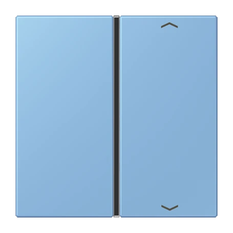Cover 1-gang, F40, bleu céruléen 59 (4320N)