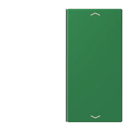 Cover 2-gang, F40, vert foncé (32050)