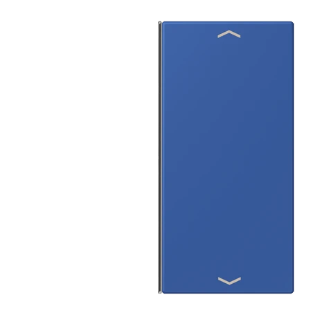 Cover 2-gang, F40, bleu outremer 59 (4320K)