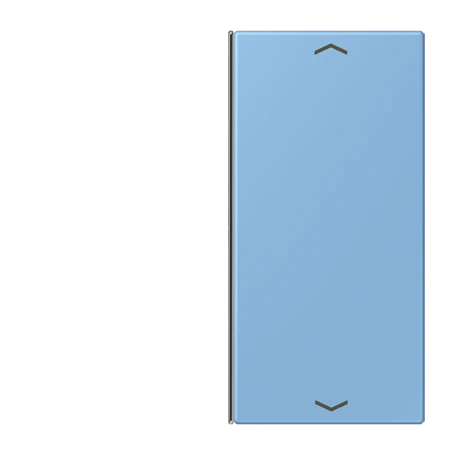 Cover 2-gang, F40, bleu céruléen 59 (4320N)
