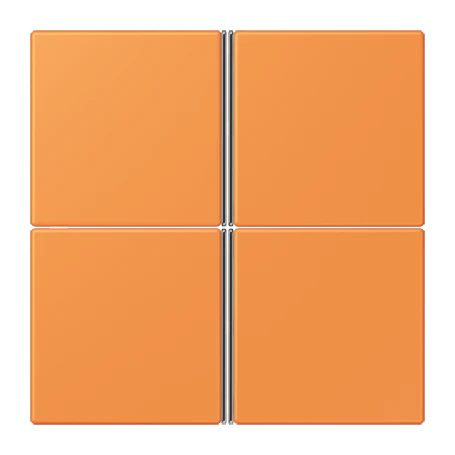 Tasterset 4-voudig, F40, orange clair (32081)