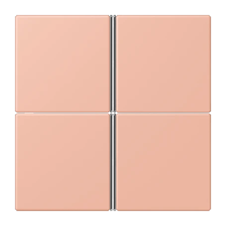 Tasterset 4-voudig, F40, rose clair (32102)