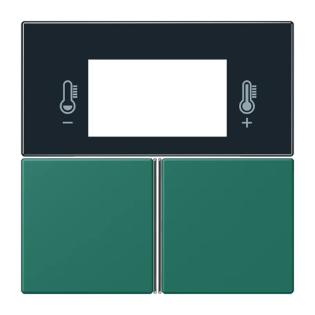 Tasterset 3-voudig, F40 Ruimtecontroller, vert anglais (32040)