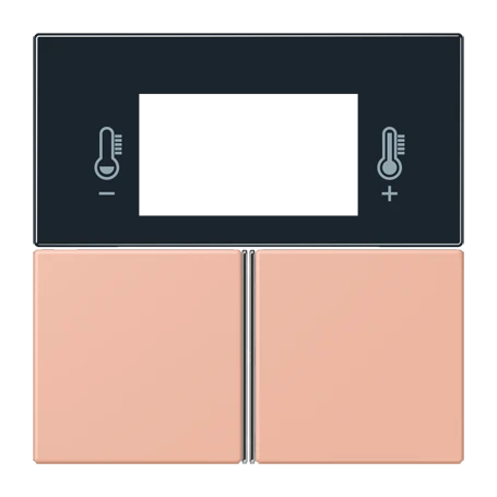 Tasterset 3-voudig, F40 Ruimtecontroller, rose clair (32102)