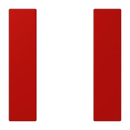 Tasterset 1-voudig, F50, rouge vermillon 31 (32090)