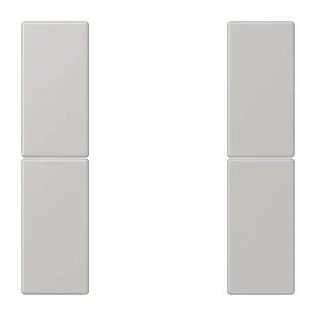 Tasterset 2-voudig, F50, gris clair 31 (32013)