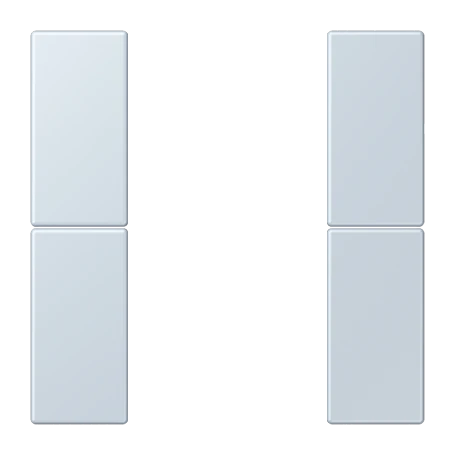Tasterset 2-voudig, F50, outremer pâle (32023)