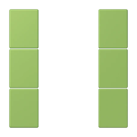 Tasterset 3-voudig, F50, vert 31 (32051)