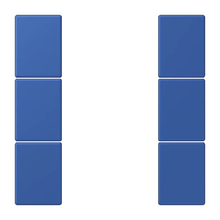 Tasterset 3-voudig, F50, bleu outremer 59 (4320K)