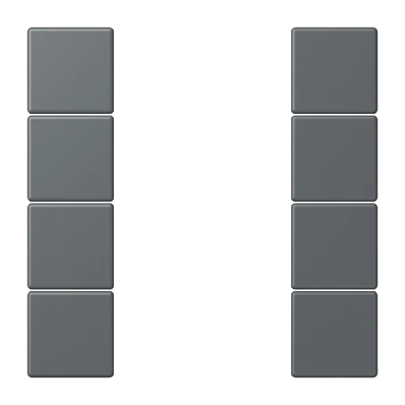 Tasterset 4-voudig, F50, gris foncé 31 (32010)