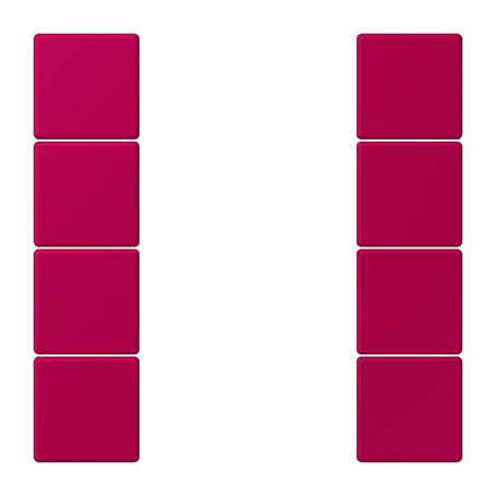 Tasterset 4-voudig, F50, rouge rubia (32101)