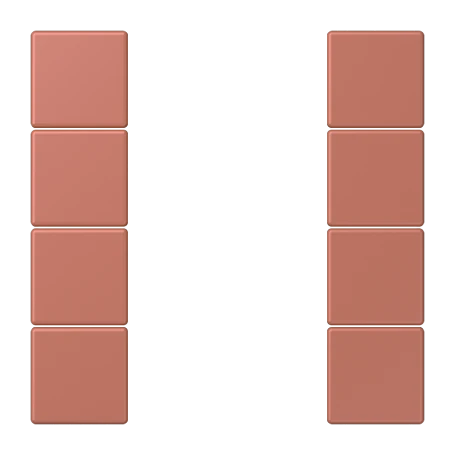 Tasterset 4-voudig, F50, terre sienne brique (32121)