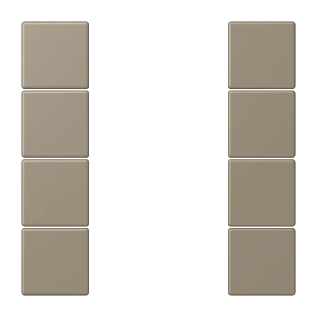 Tasterset 4-voudig, F50, ombre naturelle moyenne (32141)
