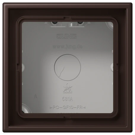 Surface cap 1-gang, terre d‘ombre brûlée 59 (4320J)