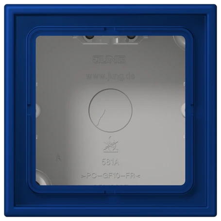 Surface cap 1-gang, bleu outremer foncé (4320T)