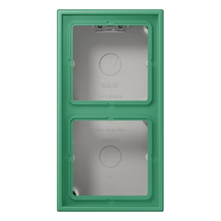 Aufputz-Kappe 2fach, vert 59 (4320G)