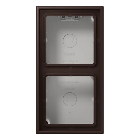 Surface cap 2-gang, terre d‘ombre brûlée 59 (4320J)